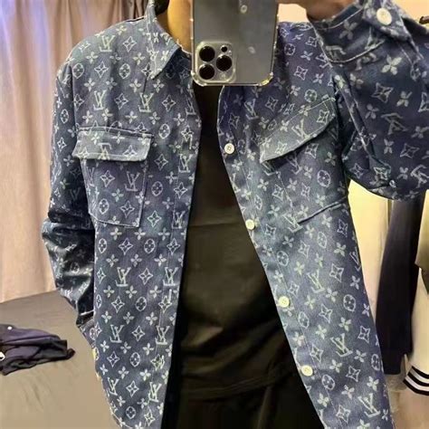 louis vuitton jeans jacke herren|louis vuitton mänsel.